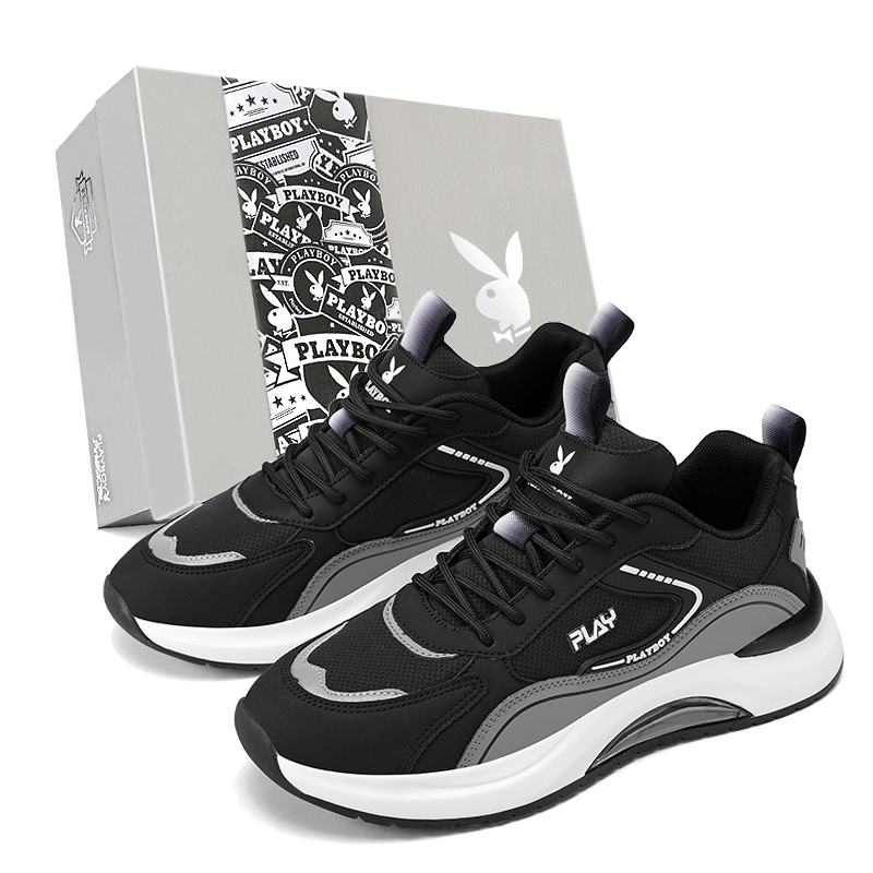 Низкие повседневные туфли мужские Playboy, Black Gray
Низкие повседневные туфли мужские Playboy, Black Gray