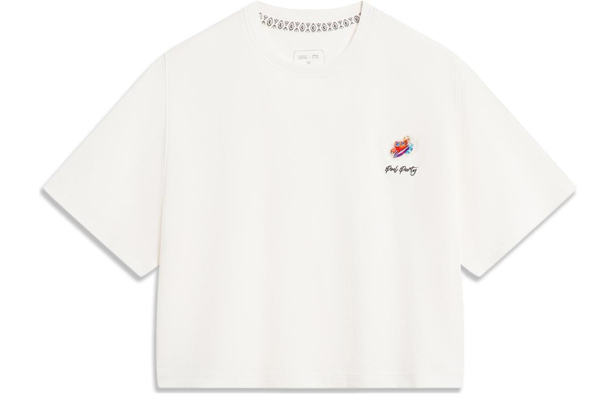 Футболка женская из коллекции Sports Life, молочно-белая Lining
Футболка женская из коллекции Sports Life, молочно-белая Lining