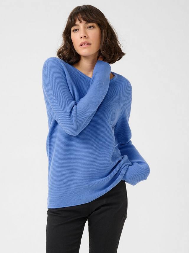 Джемпер из ребристой вязки с круглым вырезом linka KAFFE, цвет Ultramarine
Джемпер из ребристой вязки с круглым вырезом linka KAFFE, цвет Ultramarine