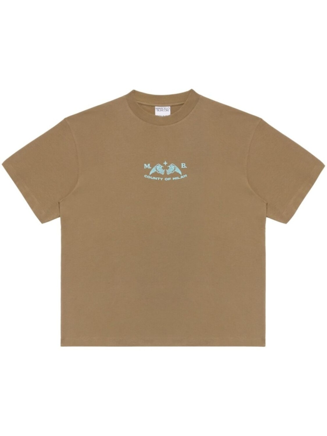 Marcelo Burlon County of Milan футболка с логотипом, коричневый
Marcelo Burlon County of Milan футболка с логотипом, коричневый
