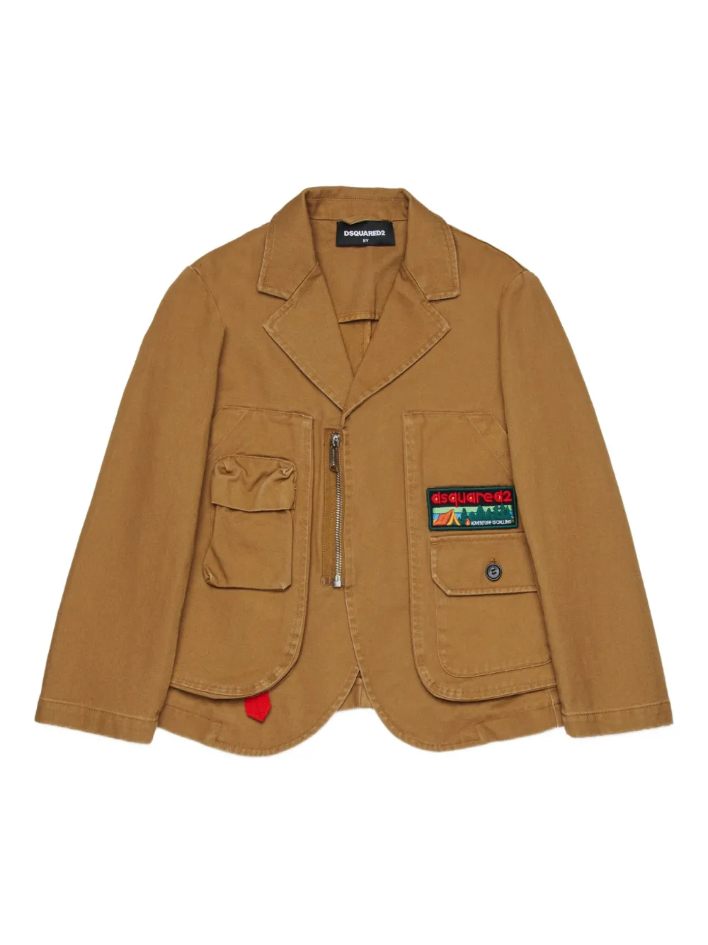 Пиджак с карманами Dsquared2 Kids, коричневый
Пиджак с карманами Dsquared2 Kids, коричневый