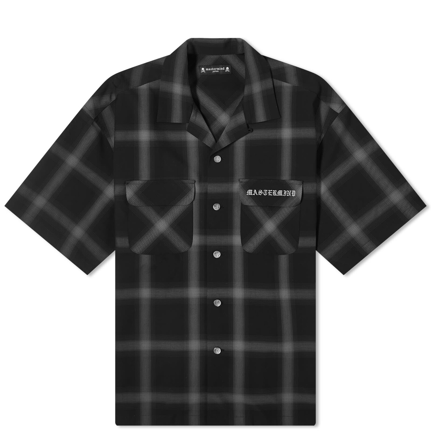 Рубашка с коротким рукавом Mastermind Japan Ombre Checked Vacation Shirt, черный
Рубашка с коротким рукавом Mastermind Japan Ombre Checked Vacation Shirt, черный