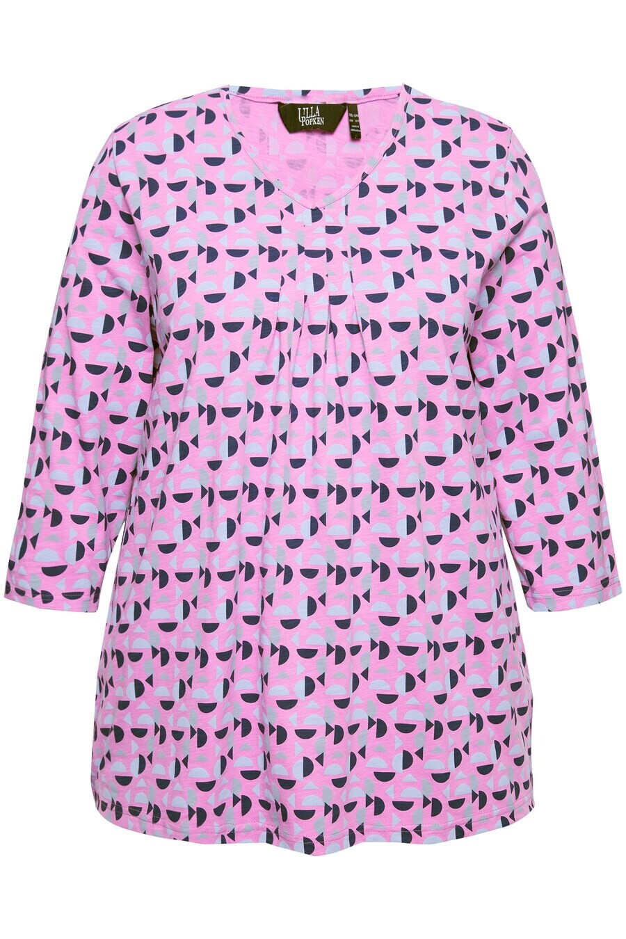 Топ Ulla Popken Shirt, фиолетовый 
Топ Ulla Popken Shirt, фиолетовый