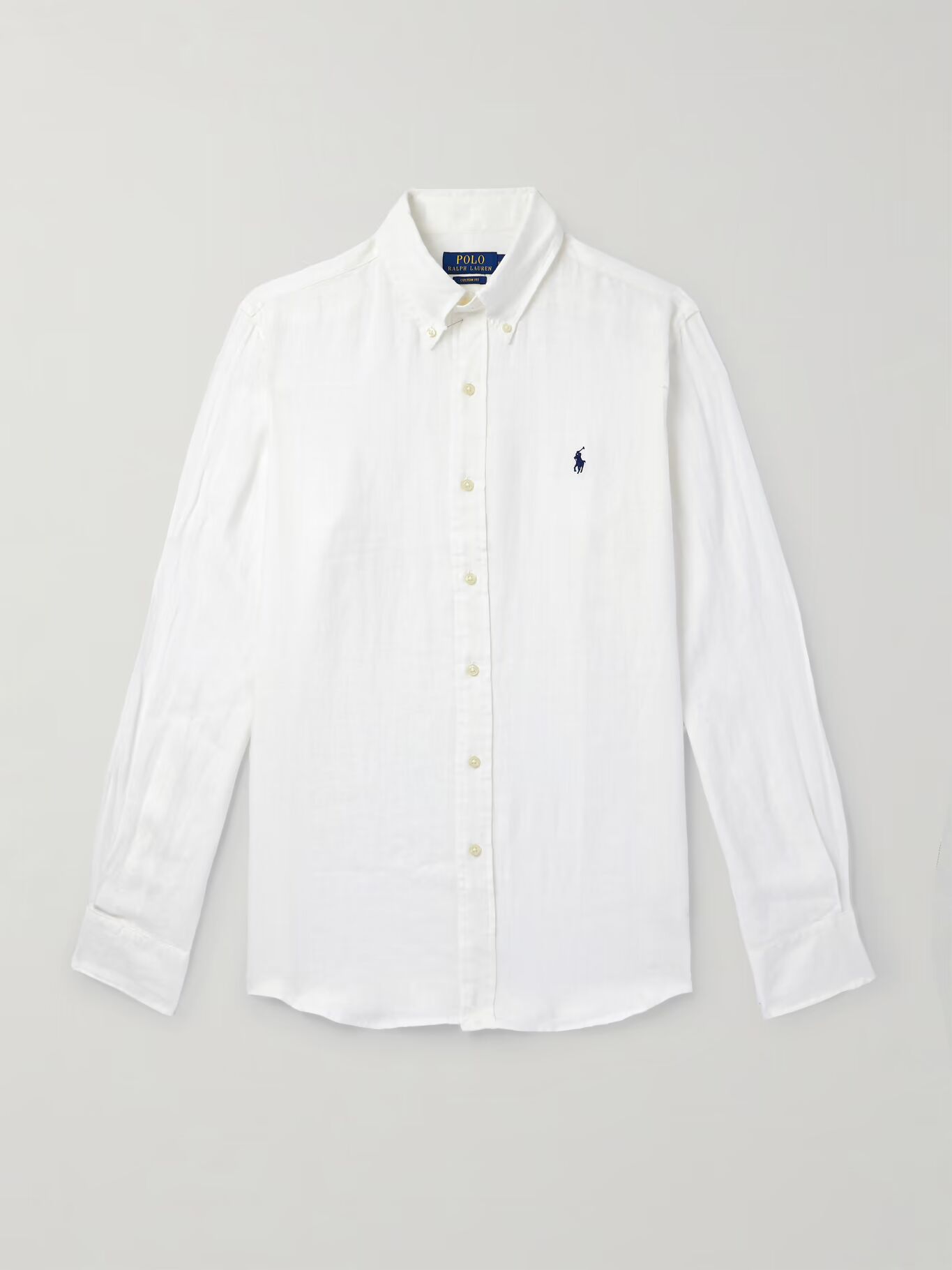 Льняная рубашка с вышитым логотипом и застегивающимся на пуговицы воротником POLO RALPH LAUREN, белый
Льняная рубашка с вышитым логотипом и застегивающимся на пуговицы воротником POLO RALPH LAUREN, белый