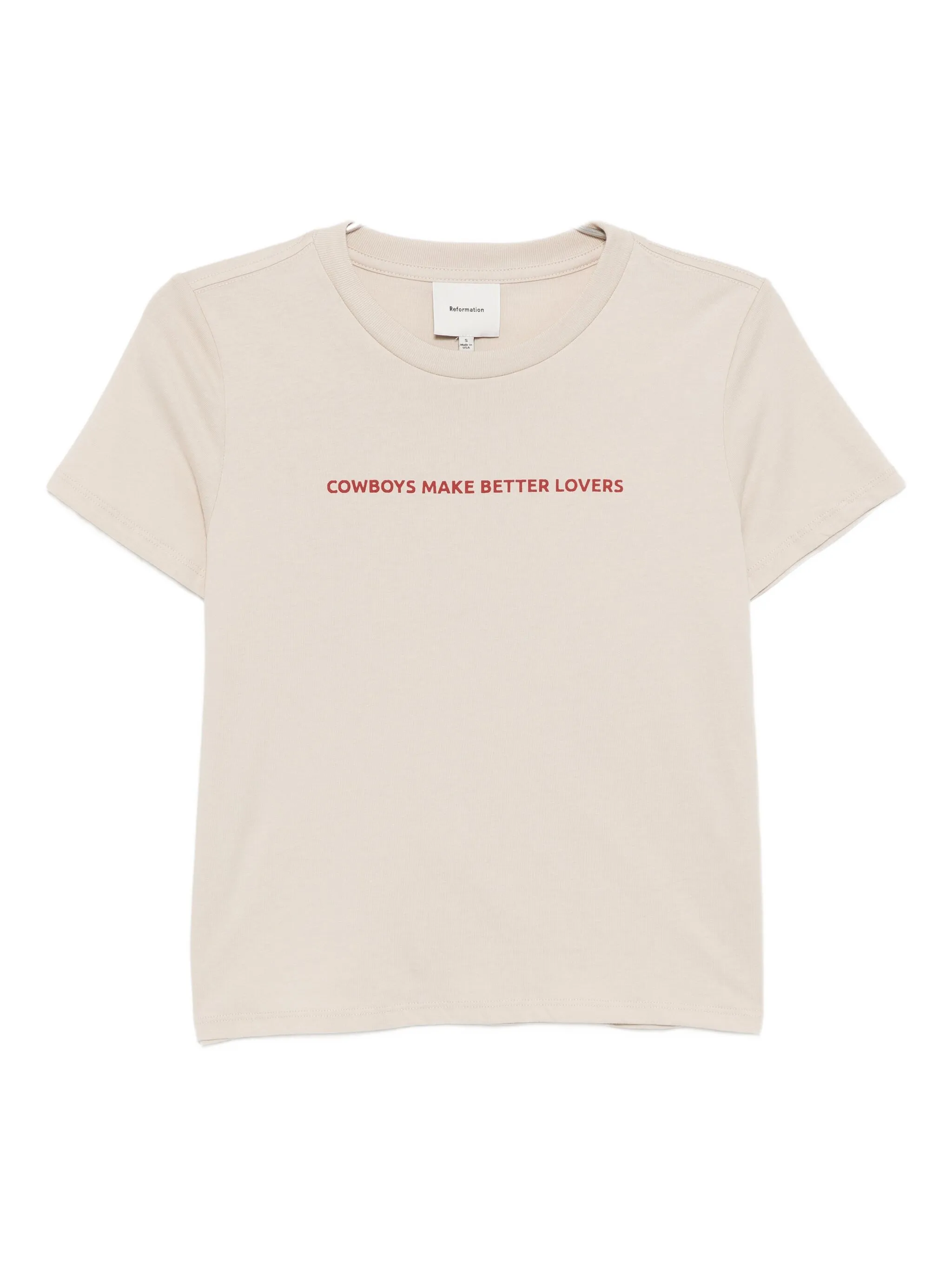 Футболка Classic Reformation, коричневый
Футболка Classic Reformation, коричневый