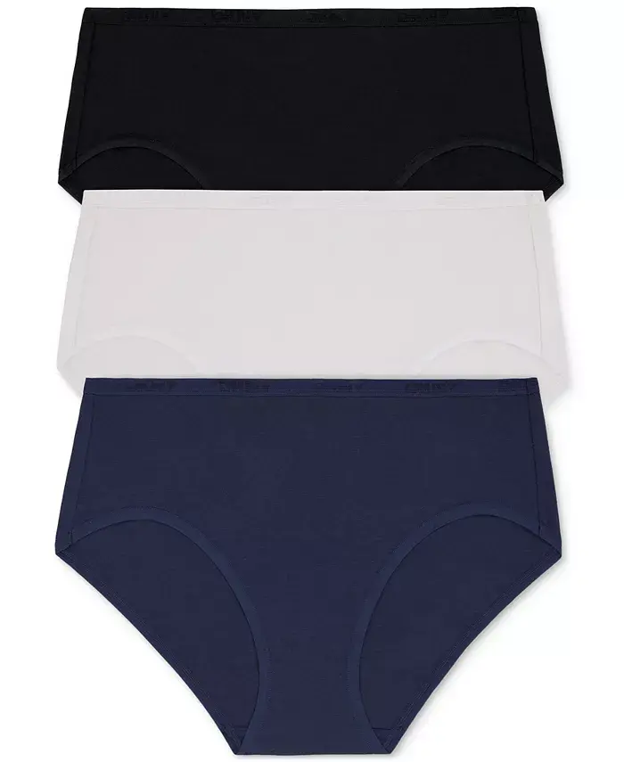 Женские хлопковые трусы-бикини из модала, 3 шт. - DK8465P3 DKNY, синий
Женские хлопковые трусы-бикини из модала, 3 шт. - DK8465P3 DKNY, синий