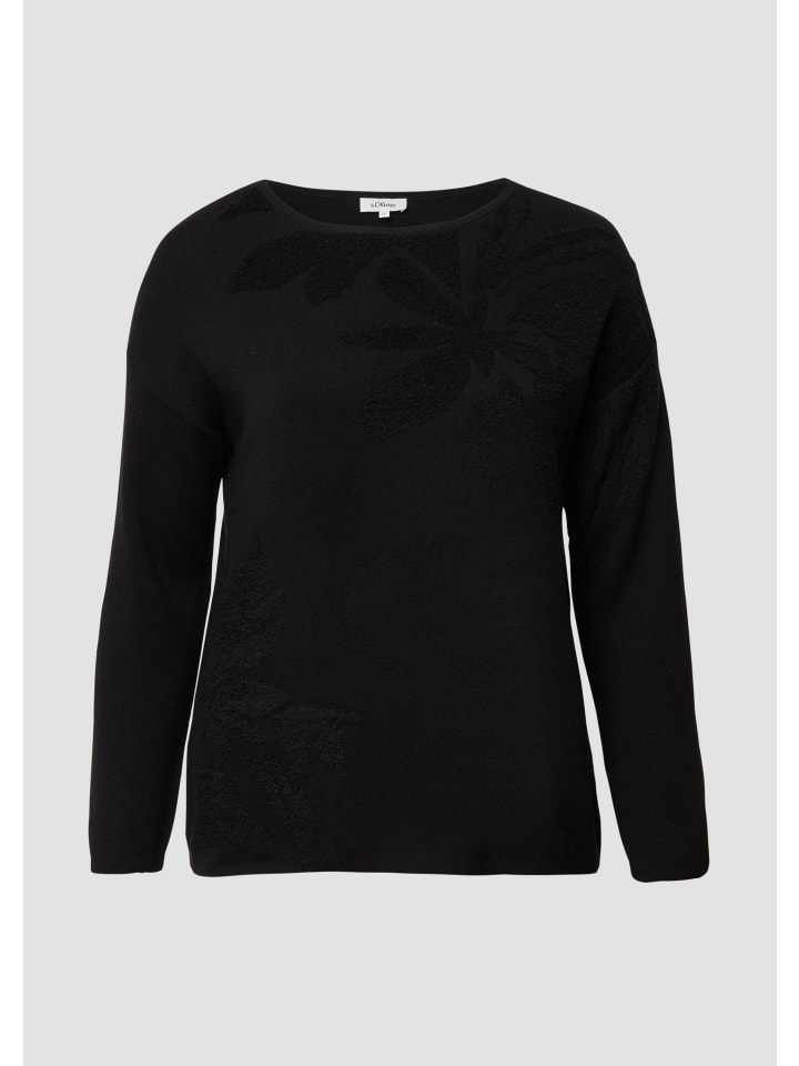 s.Oliver Вязаный свитер цвета 9999_черный
s.Oliver Вязаный свитер цвета 9999_черный