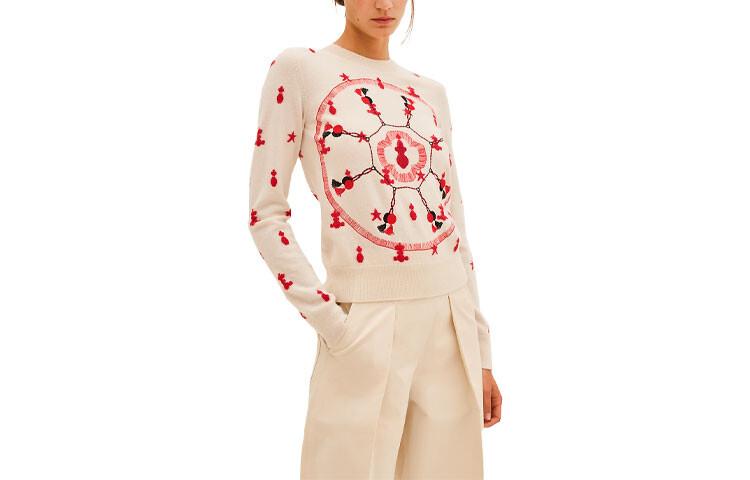 Свитер женский Hermes кашемировый с принтом, бежевый
Свитер женский Hermes кашемировый с принтом, бежевый