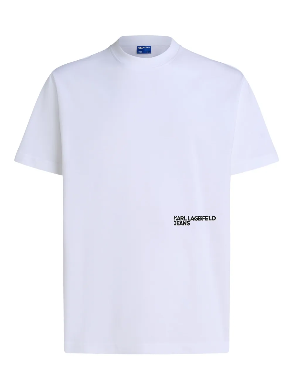 Футболка Karlism с принтом Karl Lagerfeld Jeans, белый 
Футболка Karlism с принтом Karl Lagerfeld Jeans, белый
