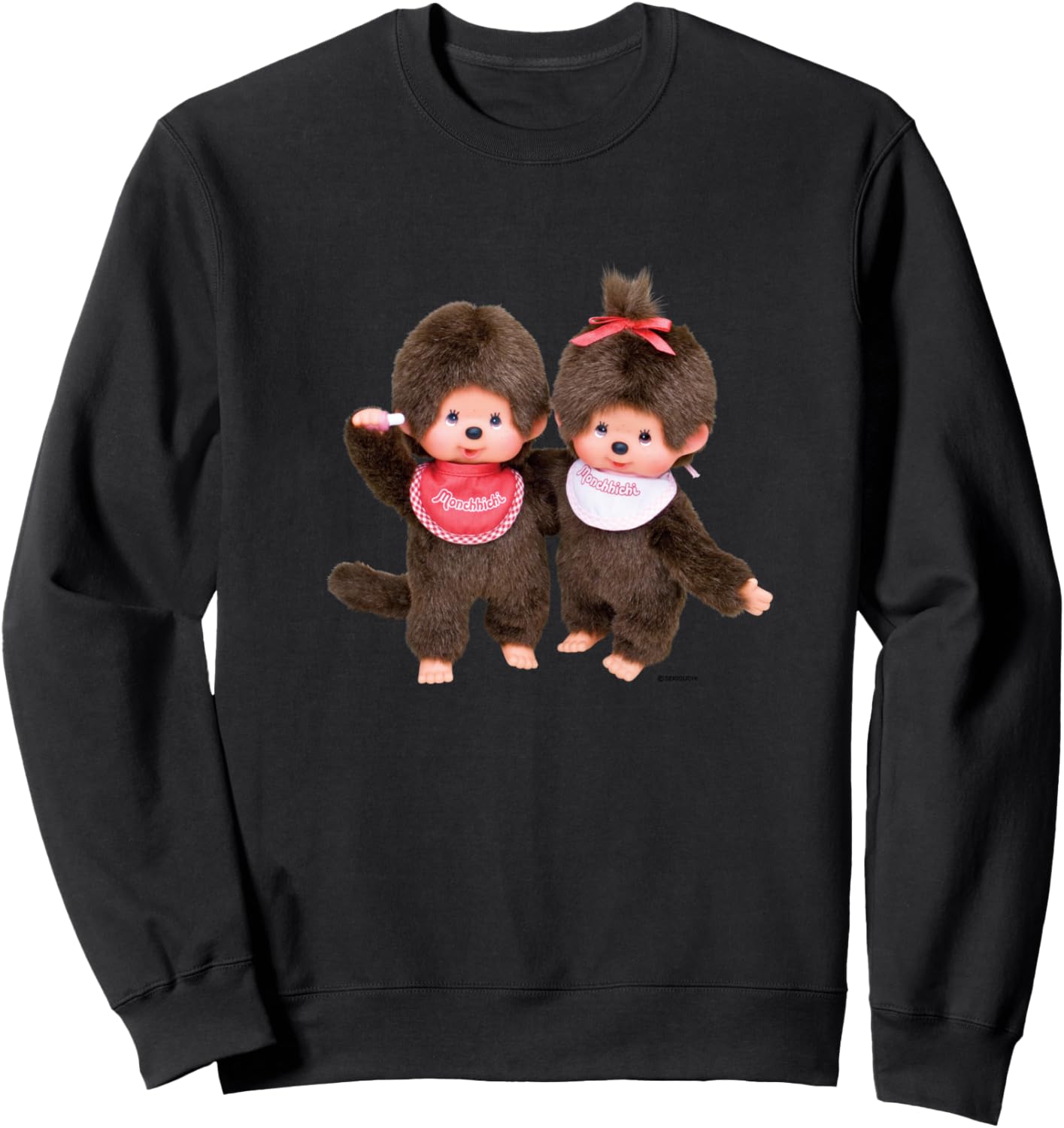 Толстовка с графическим принтом Monchitch Monchhichi, черный
Толстовка с графическим принтом Monchitch Monchhichi, черный