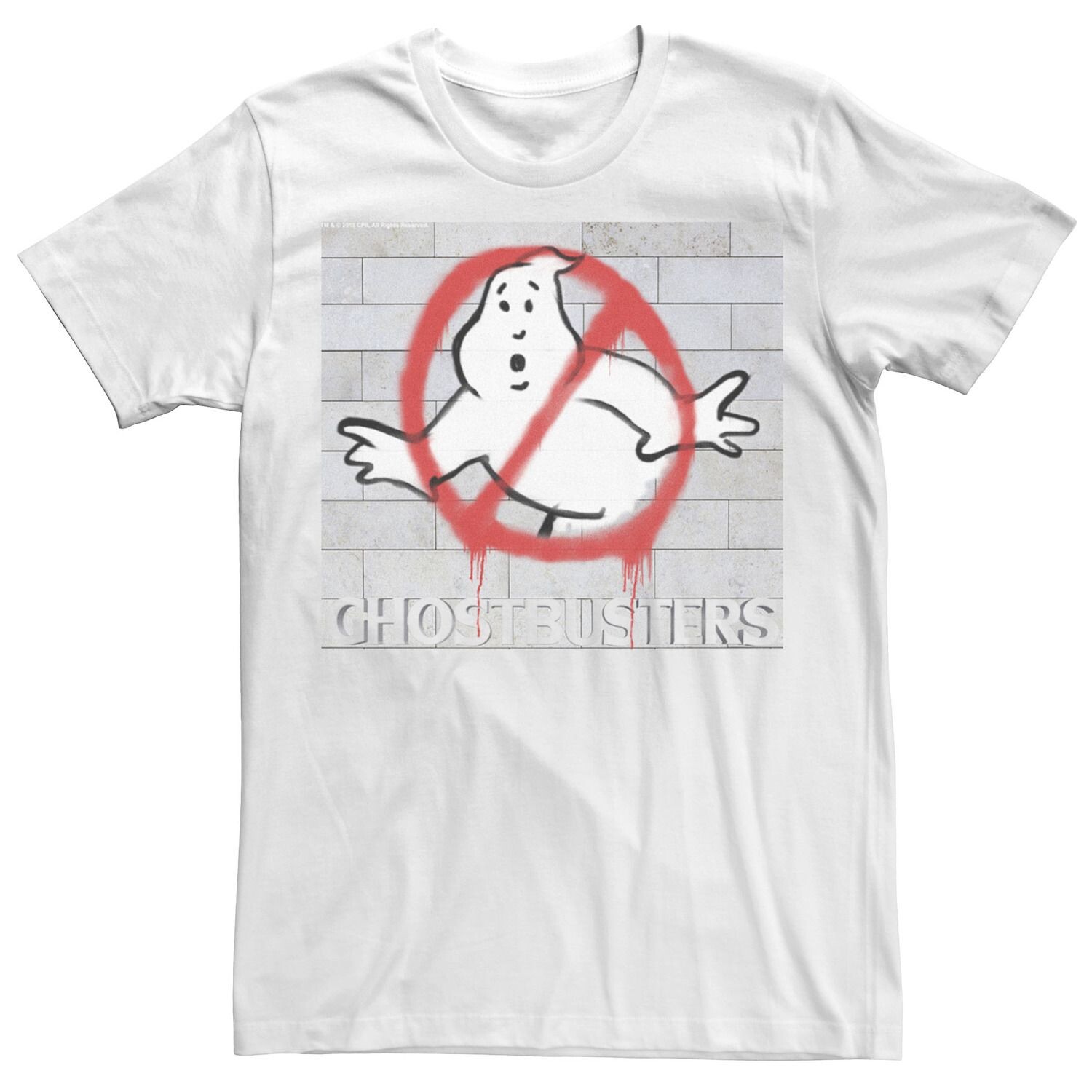 Мужская футболка с логотипом Ghostbusters Brick Spray Licensed Character, белый
Мужская футболка с логотипом Ghostbusters Brick Spray Licensed Character, белый