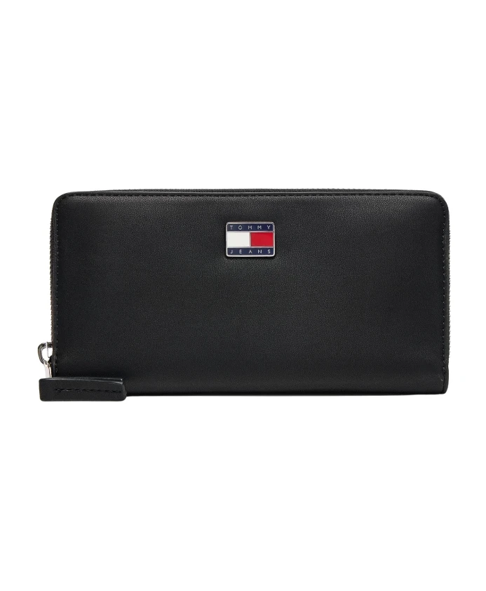 Черный кошелек на молнии Tommy Jeans, черный
Черный кошелек на молнии Tommy Jeans, черный