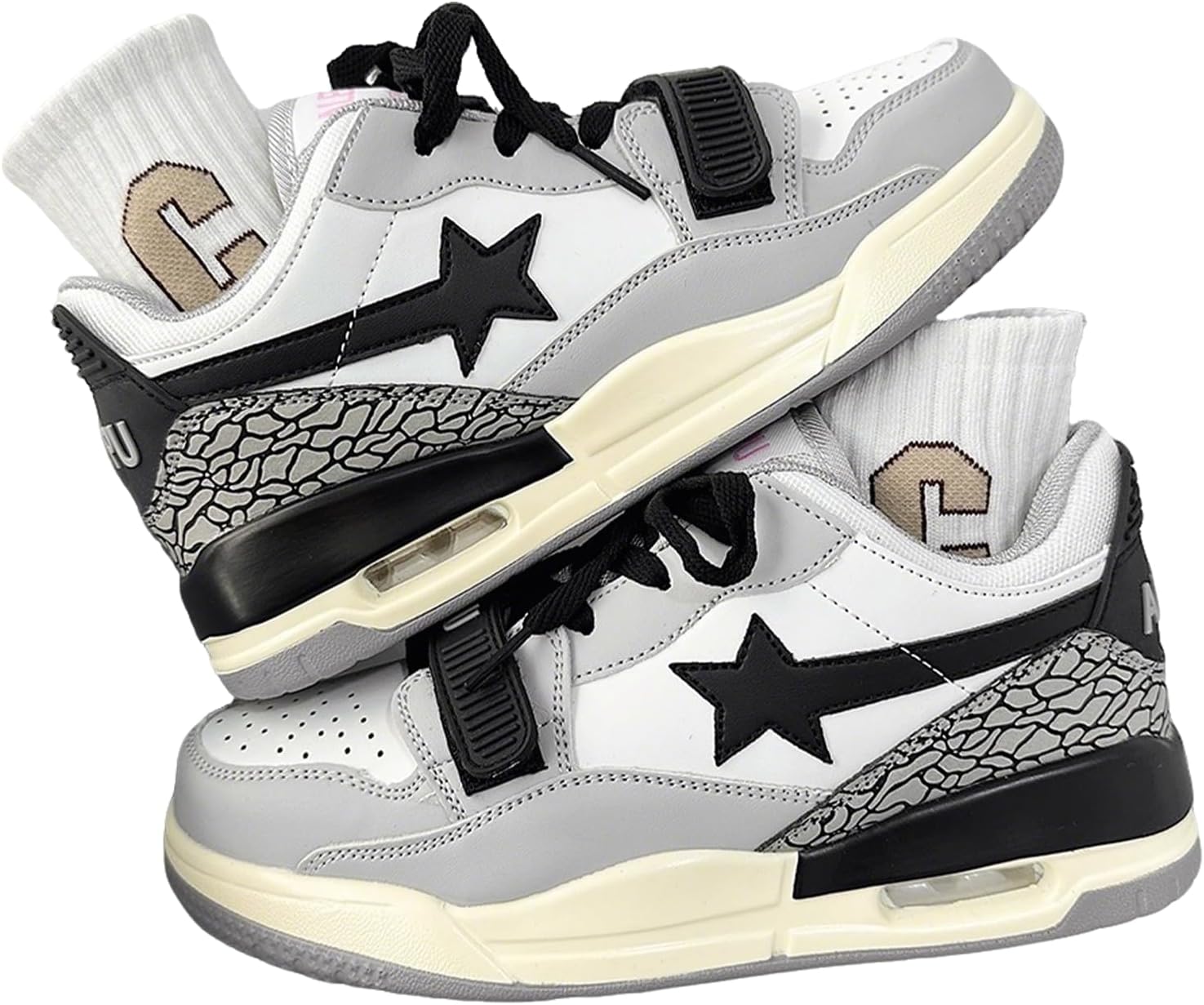 Женские и мужские высокие кроссовки на платформе Star Chunky с воздушной подушкой, удобной толстой подошвой для повседневной уличной носки Zqw, черный
Женские и мужские высокие кроссовки на платформе Star Chunky с воздушной подушкой, удобной толстой подошвой для повседневной уличной носки Zqw, черный