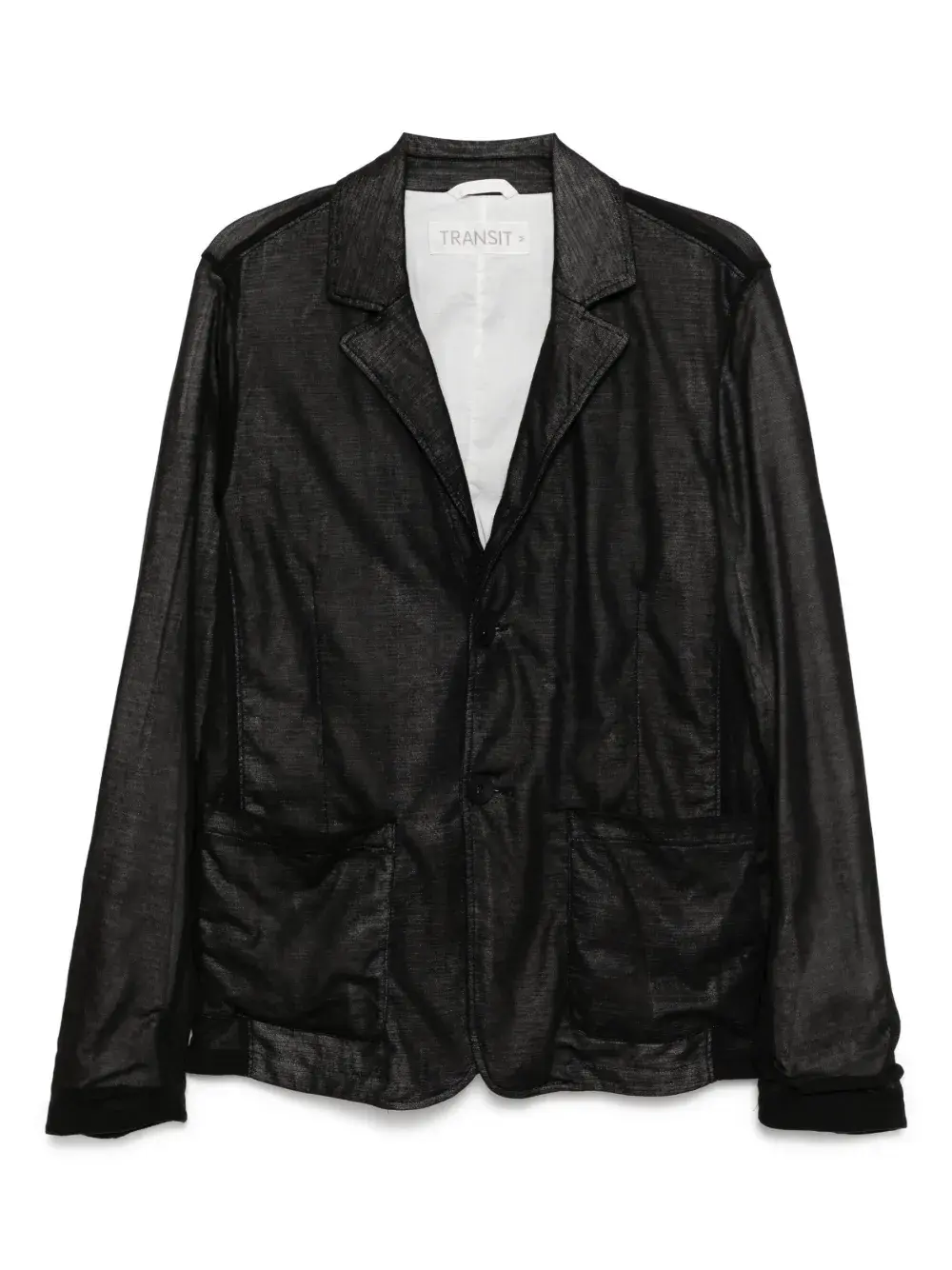 Однобортный пиджак Transit, черный
Однобортный пиджак Transit, черный