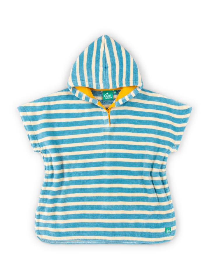 Little Green Radicals Пляжное пончо с капюшоном для детей, синее
Little Green Radicals Пляжное пончо с капюшоном для детей, синее