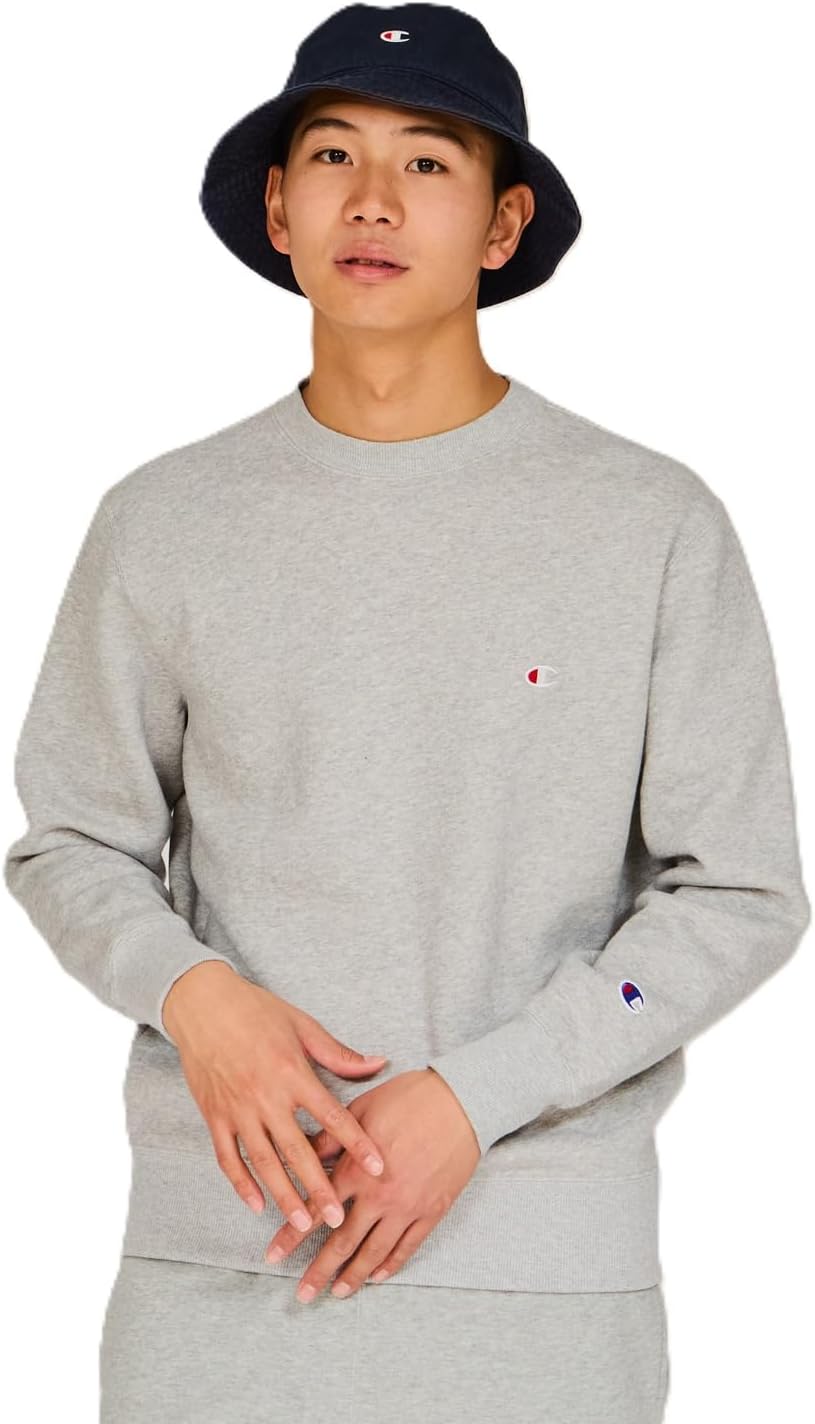 Мужская толстовка с длинными рукавами Champion C3-W005Z, с логотипом One Point и круглым вырезом, серый
Мужская толстовка с длинными рукавами Champion C3-W005Z, с логотипом One Point и круглым вырезом, серый