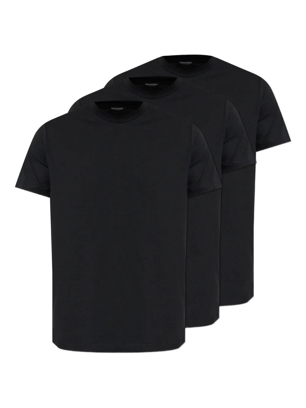 Хлопковые футболки (упаковка из трех штук) Dsquared1, черный
Хлопковые футболки (упаковка из трех штук) Dsquared1, черный