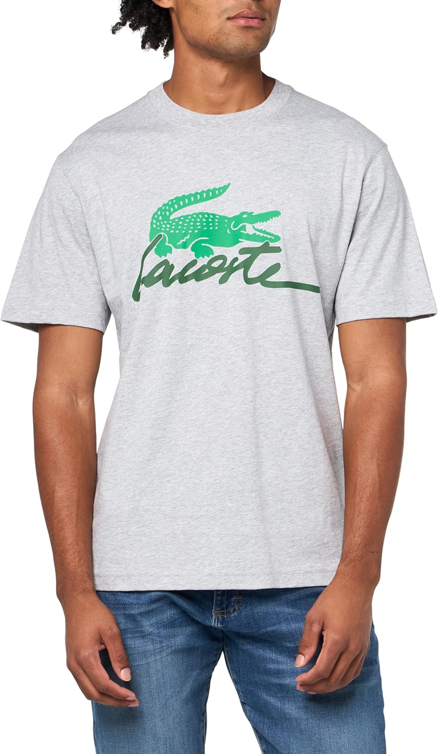 Мужская хлопковая футболка с принтом Lacoste, Silver Chine Signature, Бежевый, Мужская хлопковая футболка с принтом Lacoste, Silver Chine Signature
Мужская хлопковая футболка с принтом Lacoste, Silver Chine Signature, Бежевый, Мужская хлопковая футболка с принтом Lacoste, Silver Chine Signature