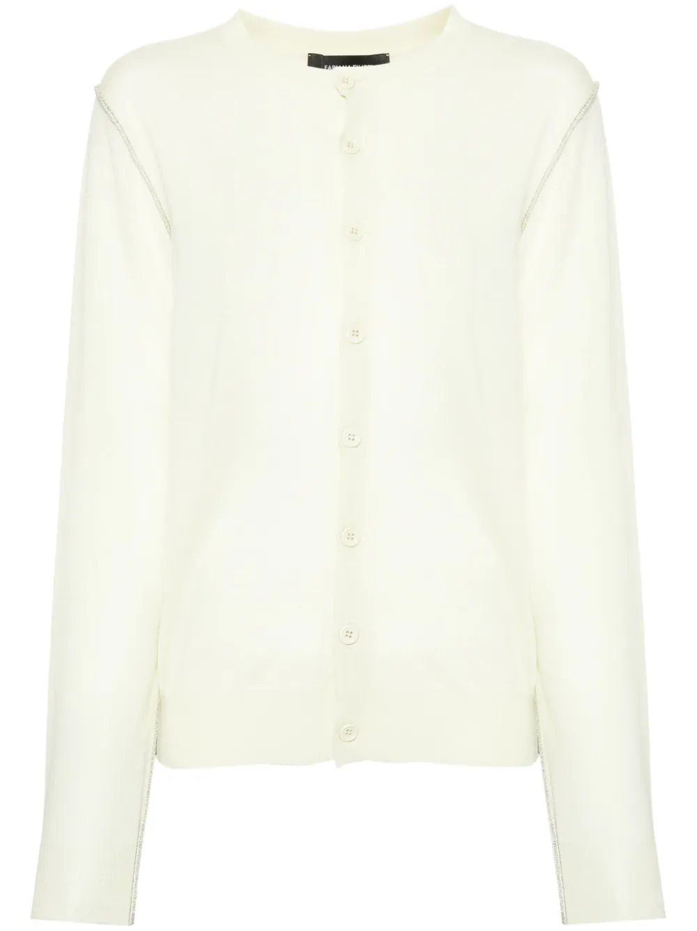 Шерстяной кардиган с эффектом металлик Fabiana Filippi, зеленый
Шерстяной кардиган с эффектом металлик Fabiana Filippi, зеленый