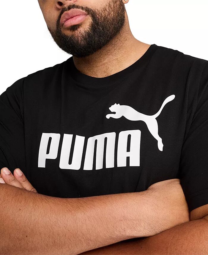 Мужская футболка с логотипом Essential Puma, черный
Мужская футболка с логотипом Essential Puma, черный