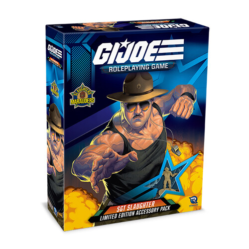 Настольная игра G.I. Joe Roleplaying Game: Sgt Slaughter Limited Edition Accessory Pack Renegade Game Studios
Настольная игра G.I. Joe Roleplaying Game: Sgt Slaughter Limited Edition Accessory Pack Renegade Game Studios