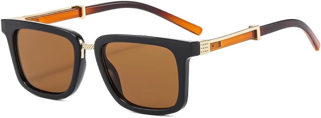 Мужские солнцезащитные очки в стиле ретро с двухцветным оправой, градиентные, защита от УФ-излучения UV400, женские очки с леопардовым принтом в стиле панк UUPTTPL, Black Tea
Мужские солнцезащитные очки в стиле ретро с двухцветным оправой, градиентные, защита от УФ-излучения UV400, женские очки с леопардовым принтом в стиле панк UUPTTPL, Black Tea