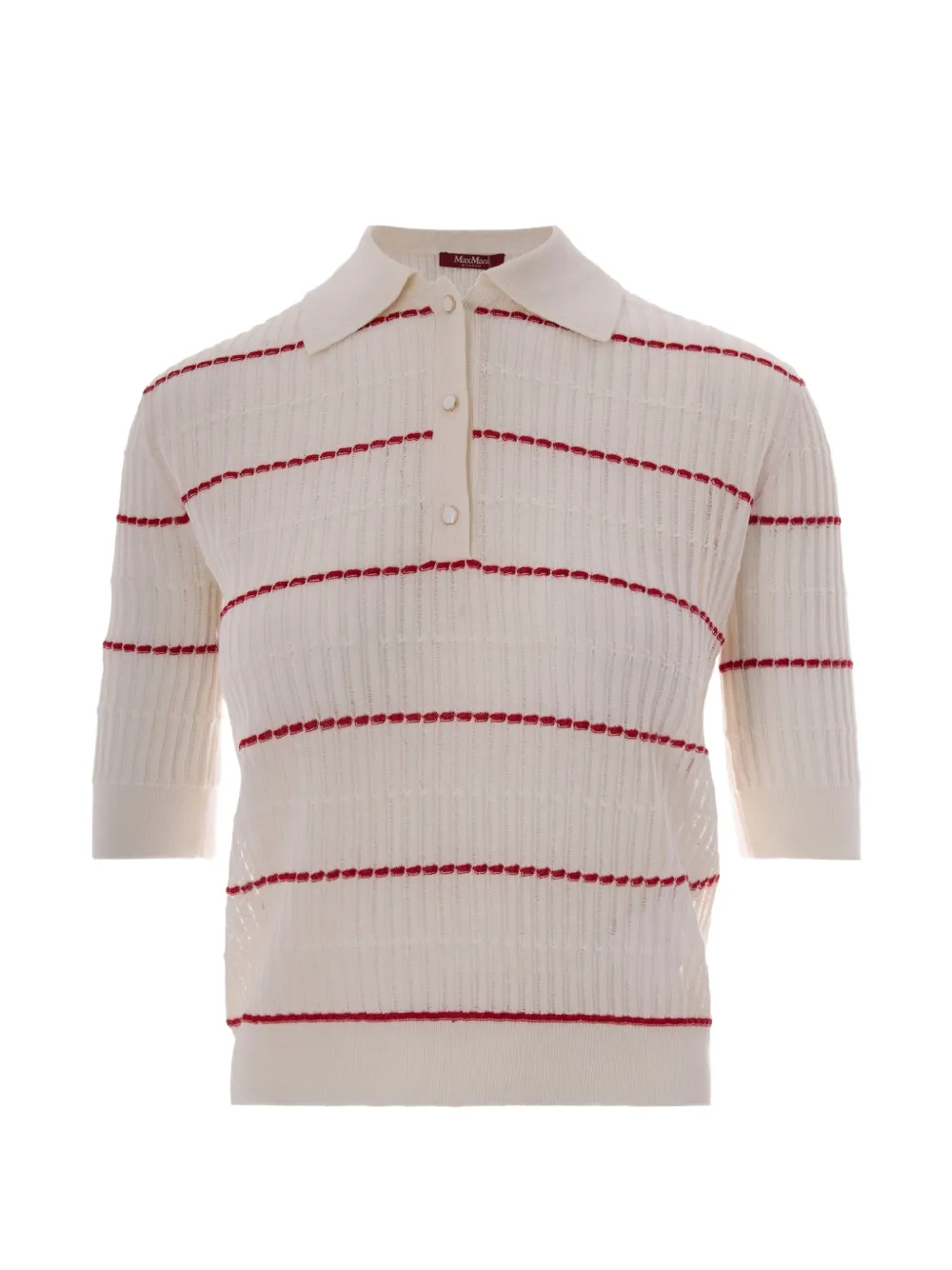 Полосатый трикотаж Max Mara, бежевый
Полосатый трикотаж Max Mara, бежевый