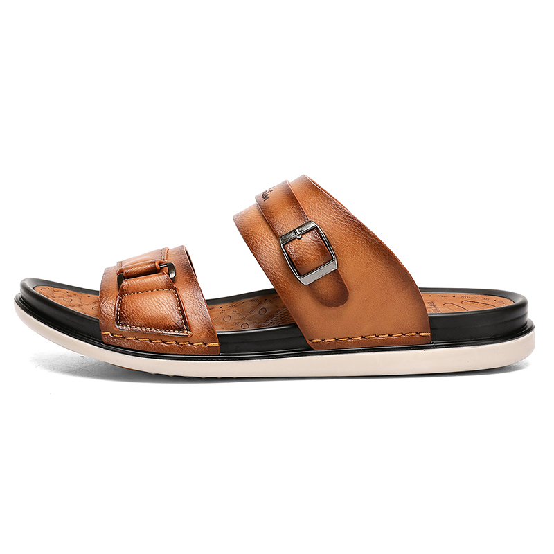 Mulinsen Коричневые мужские слайдеры с кожаной аппликацией и устойчивостью к истиранию, цвет Brown
Mulinsen Коричневые мужские слайдеры с кожаной аппликацией и устойчивостью к истиранию, цвет Brown