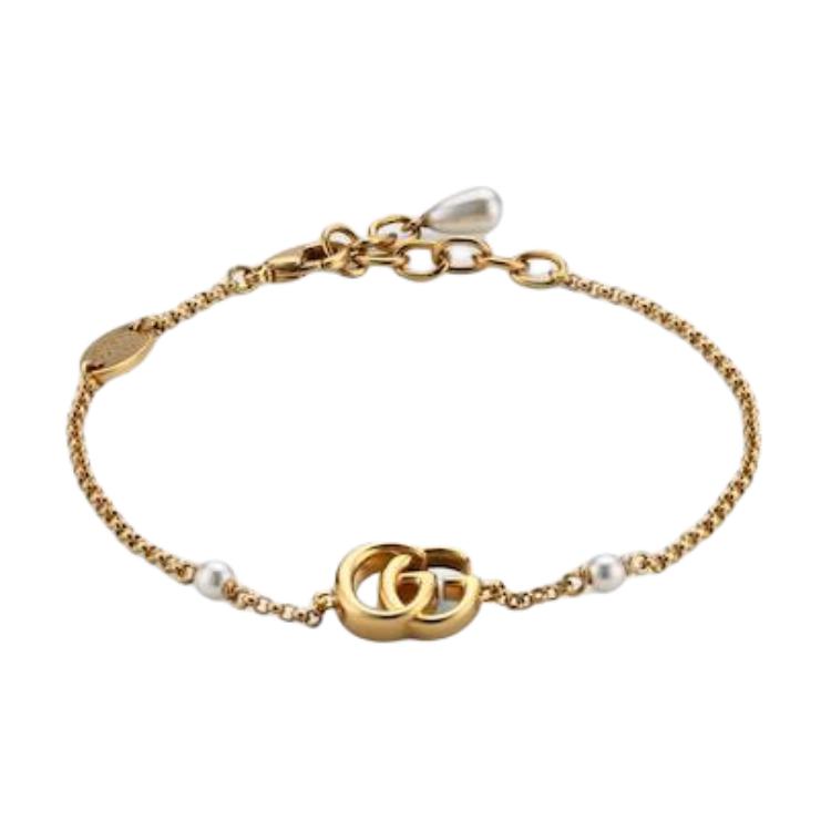 Браслет с цепочкой и шармом Gg Marmont GUCCI, золотой
Браслет с цепочкой и шармом Gg Marmont GUCCI, золотой