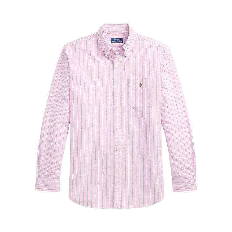 Рубашка Polo Ralph Lauren Long-Sleeve Classic Oxford Sport Shirt, Pink/Multicolor 
Рубашка Polo Ralph Lauren Long-Sleeve Classic Oxford Sport Shirt, Pink/Multicolor