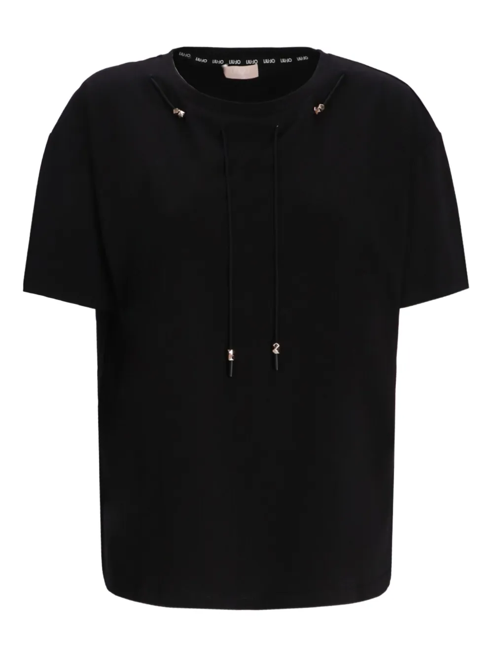 Футболка с кулиской LIU JO, черный
Футболка с кулиской LIU JO, черный