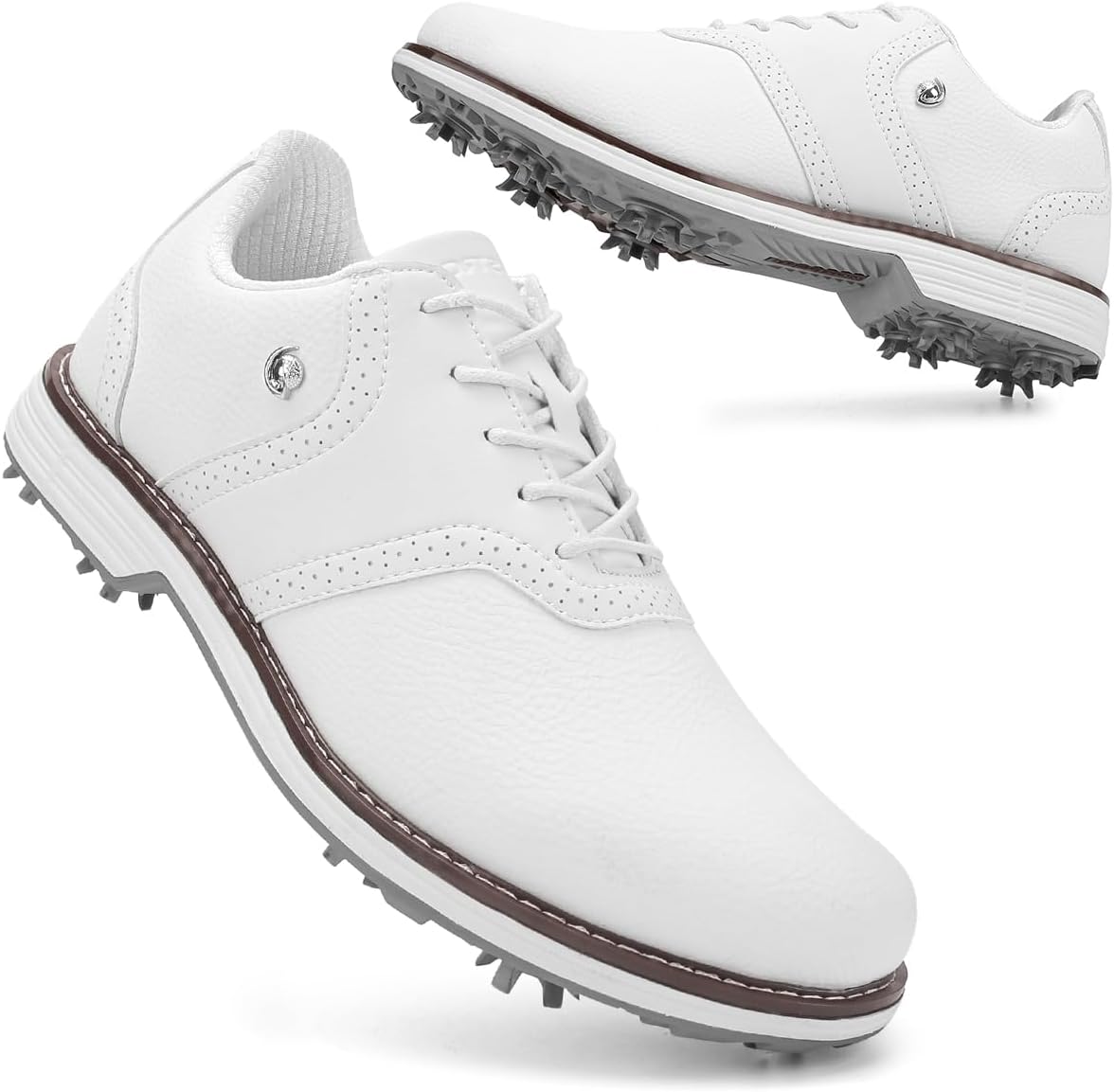 Мужские гольф-туфли для спорта на улице, кроссовки для гольфа, тренировочные туфли для гольфа, мужские с шипами и без шипов, обувь для гольфа Ifrich, белый
Мужские гольф-туфли для спорта на улице, кроссовки для гольфа, тренировочные туфли для гольфа, мужские с шипами и без шипов, обувь для гольфа Ifrich, белый