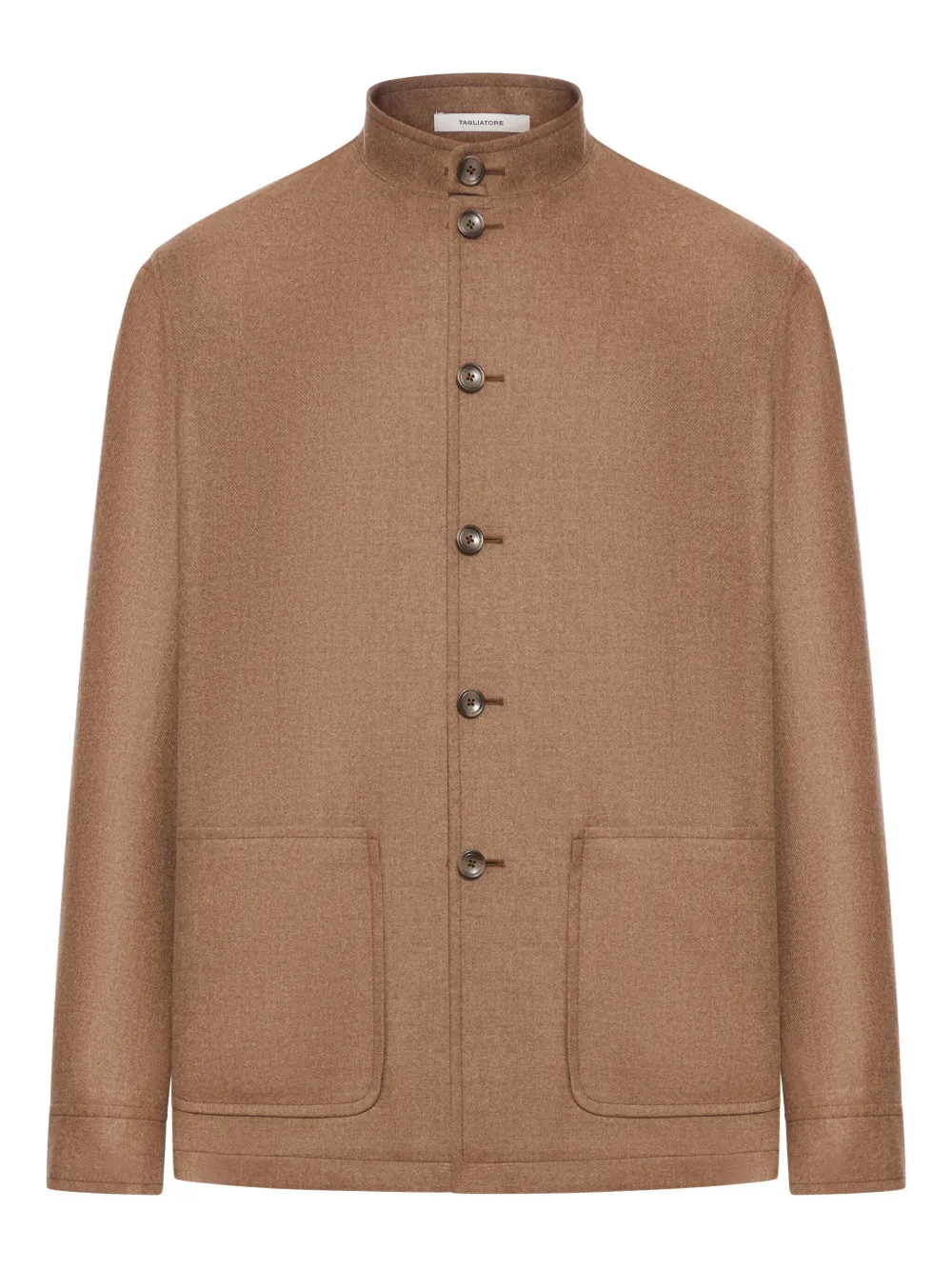 Шерстяной жакет с высоким воротом и пуговицами TAGLIATORE, коричневый
Шерстяной жакет с высоким воротом и пуговицами TAGLIATORE, коричневый