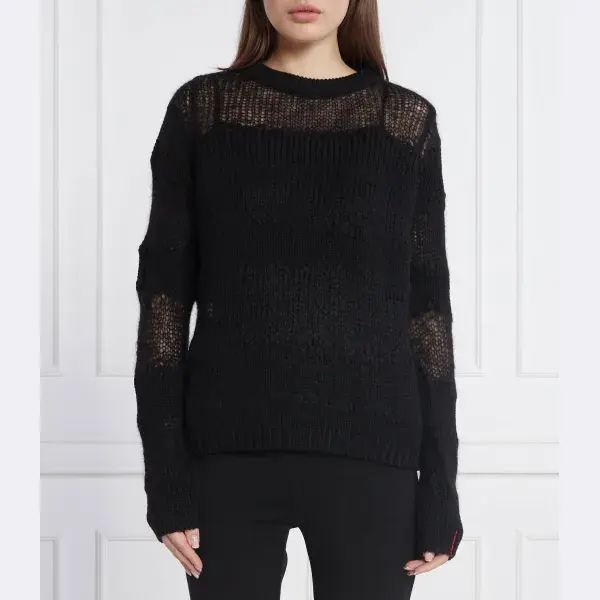 Шерстяной свитер обычного кроя Liviana Conti, черный
Шерстяной свитер обычного кроя Liviana Conti, черный