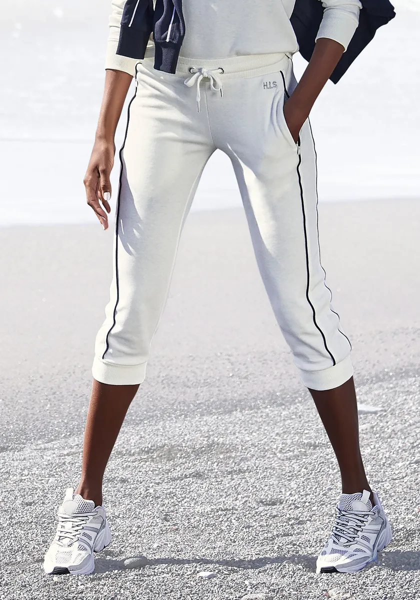 Брюки-капри H.I.S с боковой окантовкой, костюм для отдыха, цвет Ecru
Брюки-капри H.I.S с боковой окантовкой, костюм для отдыха, цвет Ecru