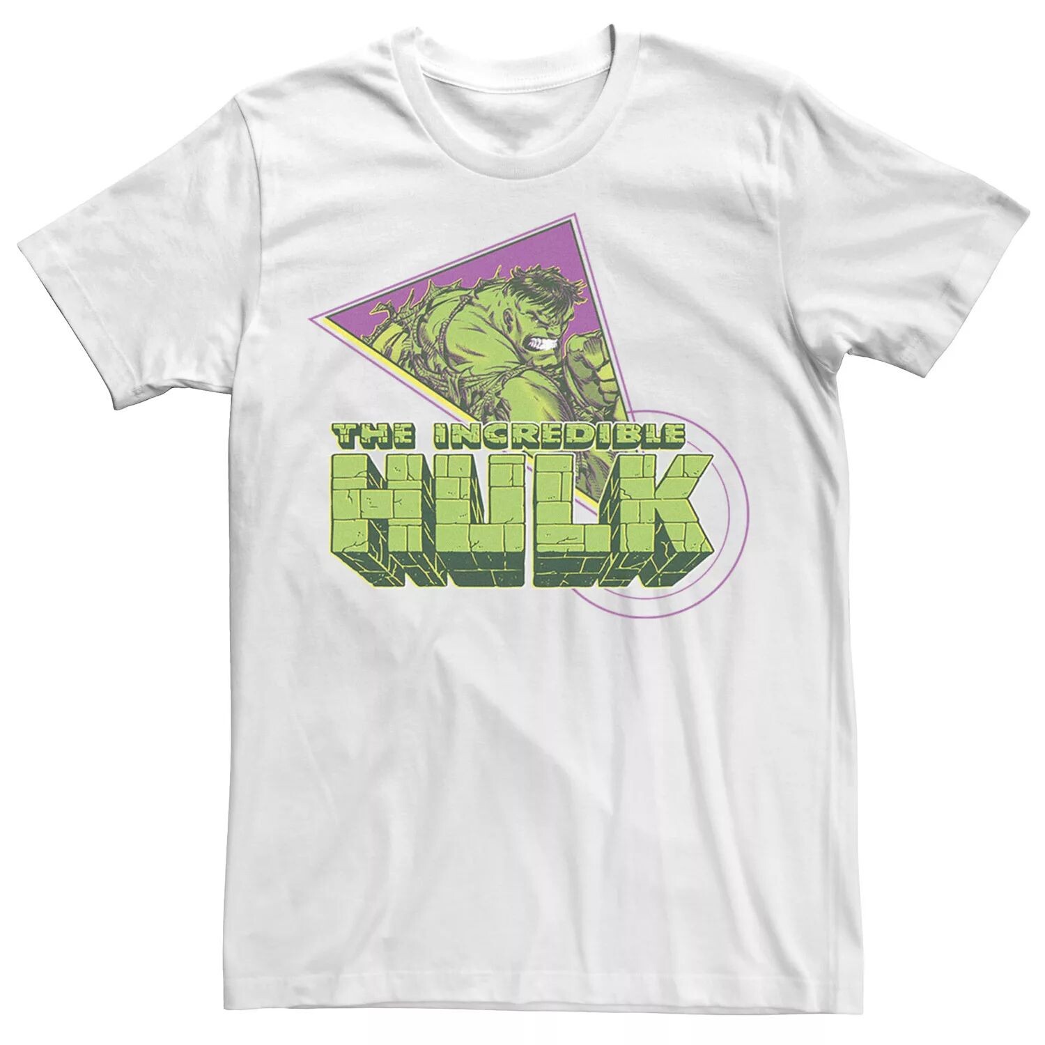 Мужская футболка с абстрактным логотипом в стиле ретро и графическим рисунком The Incredible Hulk Marvel
Мужская футболка с абстрактным логотипом в стиле ретро и графическим рисунком The Incredible Hulk Marvel