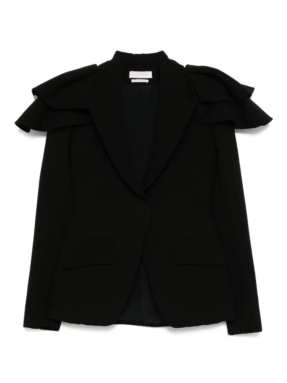 Блейзер с рюшами Saiid Kobeisy, черный
Блейзер с рюшами Saiid Kobeisy, черный