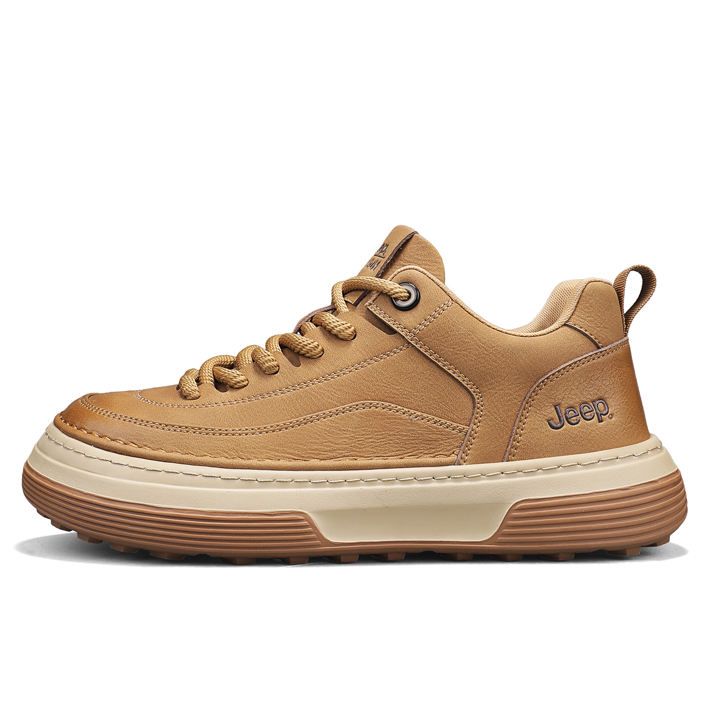 Jeep Кроссовки мужские повседневные низкие коричневые Leisure Collection с амортизацией и устойчивостью к истиранию, цвет Brown
Jeep Кроссовки мужские повседневные низкие коричневые Leisure Collection с амортизацией и устойчивостью к истиранию, цвет Brown