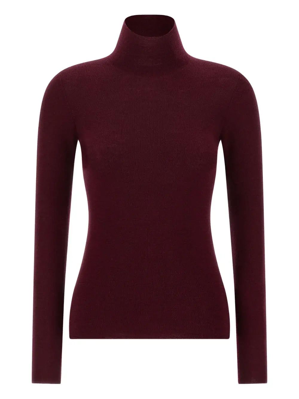 Шерстяной свитер с высоким воротом в рубчик ETRO, красный
Шерстяной свитер с высоким воротом в рубчик ETRO, красный