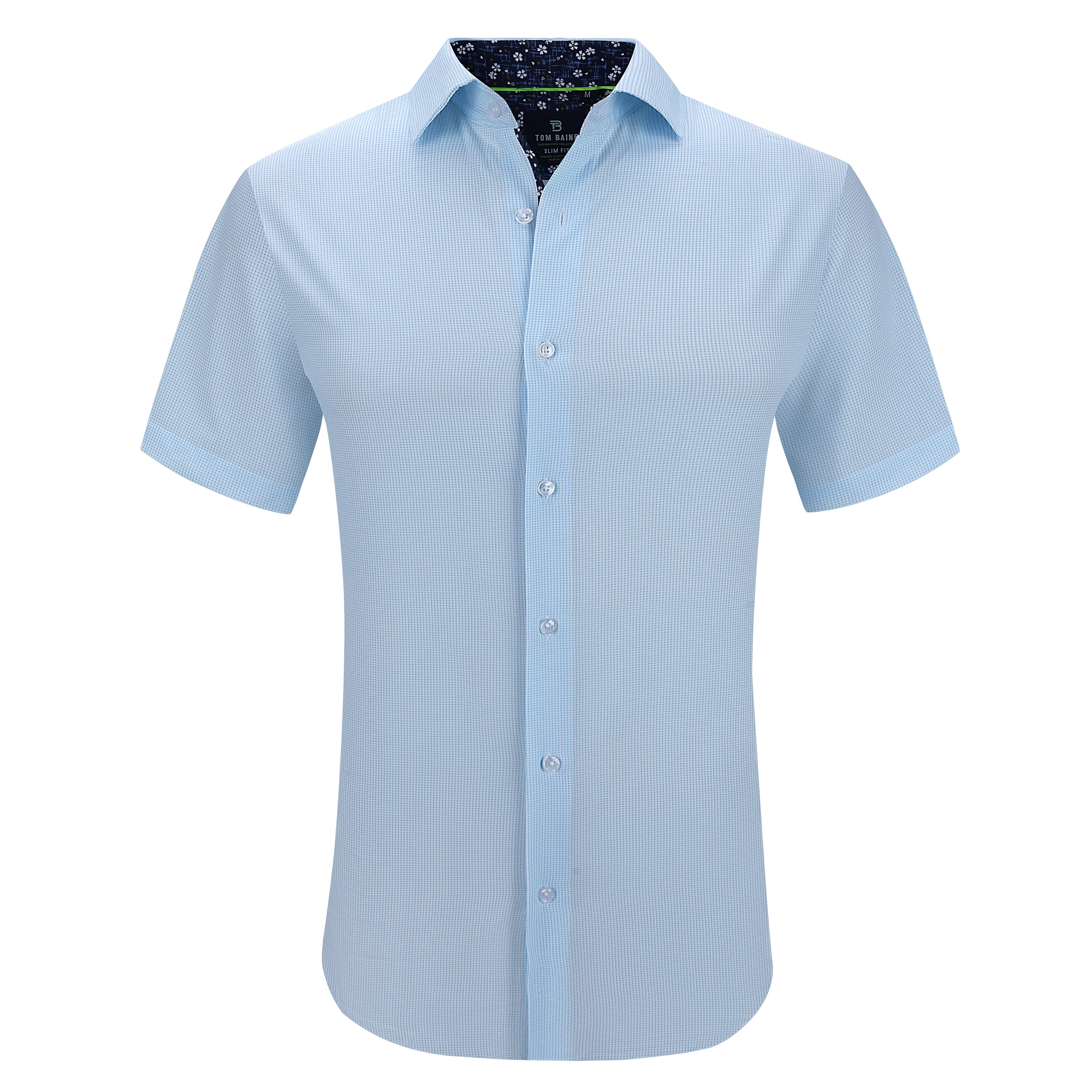 Tom Baine Slim Fit рубашка мужская с коротким рукавом Performance Stretch Button Down, белый
Tom Baine Slim Fit рубашка мужская с коротким рукавом Performance Stretch Button Down, белый