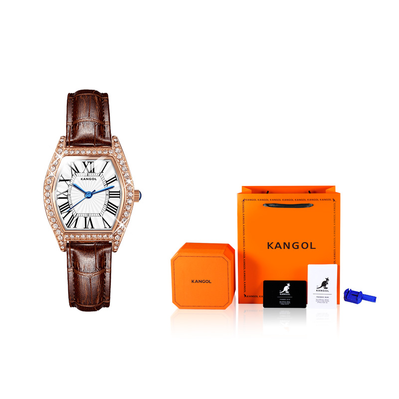 KANGOL Часы Quartz Movement Leather Watch Bands Chinese Watch Women's Watch White Dial
KANGOL Часы Quartz Movement Leather Watch Bands Chinese Watch Women's Watch White Dial