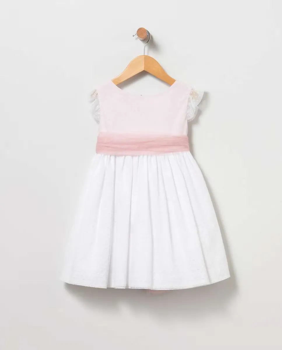 Платье для девочки из тюля с поясом цвета магнолии Coco Acqua, розовый
Платье для девочки из тюля с поясом цвета магнолии Coco Acqua, розовый