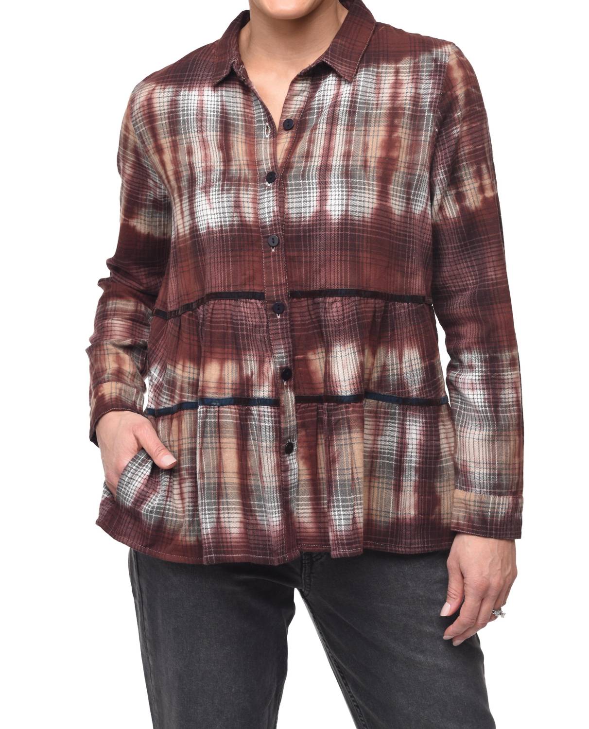 Топ Алисии из фланели Bonnybridge Tulip Clothing, Bonnybridge Flannel
Топ Алисии из фланели Bonnybridge Tulip Clothing, Bonnybridge Flannel