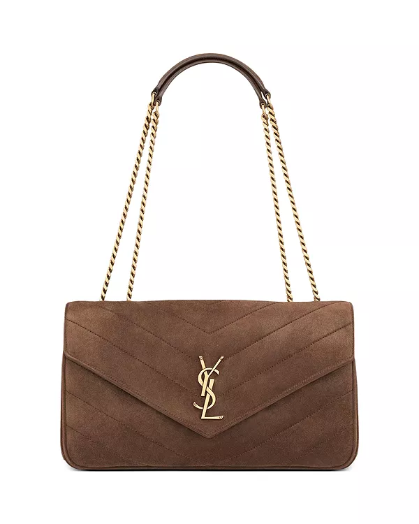 Сумка через плечо Loulou среднего размера Saint Laurent, коричневый
Сумка через плечо Loulou среднего размера Saint Laurent, коричневый