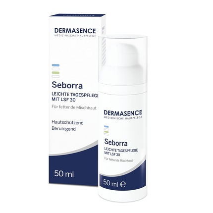 Легкий дневной крем Seborra с SPF 30 50 мл Dermasence
Легкий дневной крем Seborra с SPF 30 50 мл Dermasence