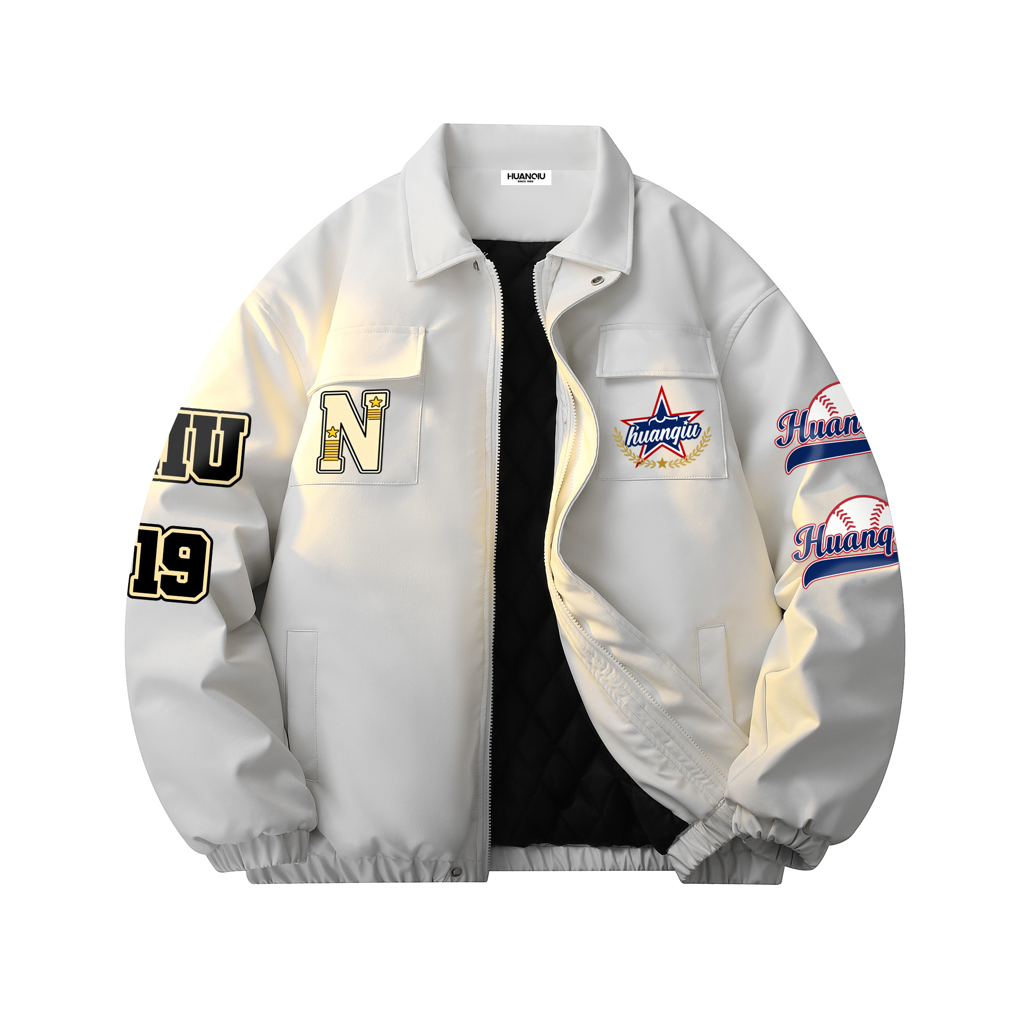 Куртка Unisex Lapel Thickened HUANQIU, белый
Куртка Unisex Lapel Thickened HUANQIU, белый