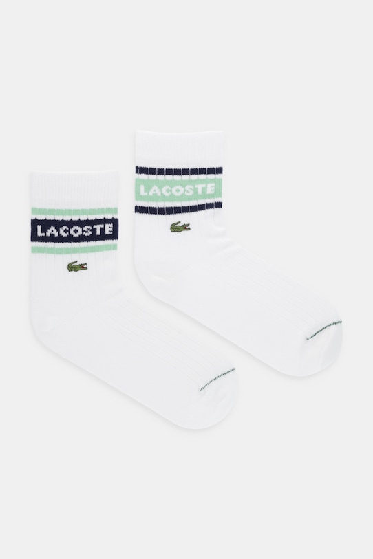 2 пары носков Lacoste, белый
2 пары носков Lacoste, белый
