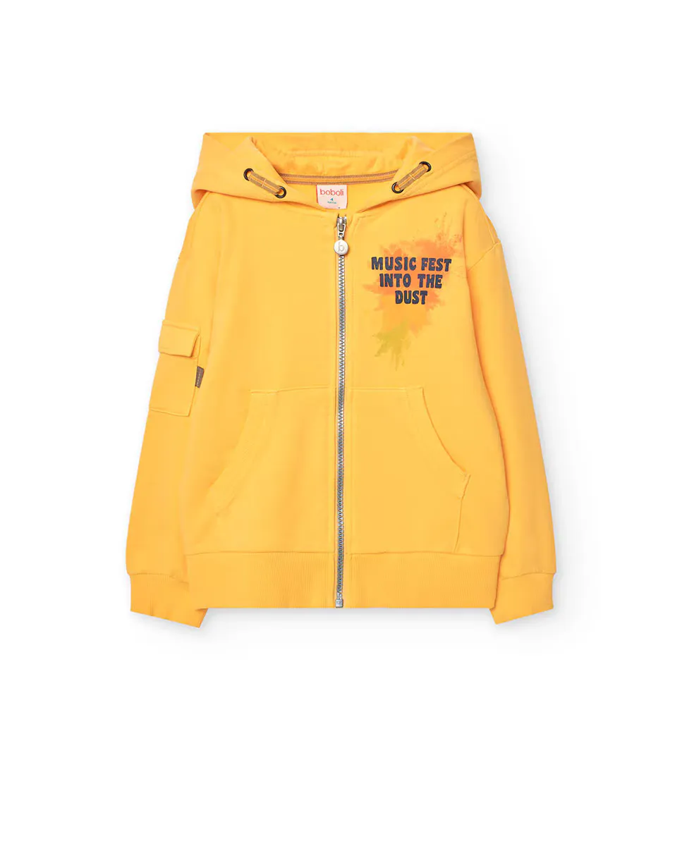 Куртка для мальчиков с капюшоном и застежкой-молнией Boboli, цвет Mostaza
Куртка для мальчиков с капюшоном и застежкой-молнией Boboli, цвет Mostaza