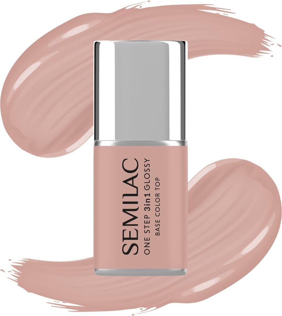 SEMILAC One Step Glossy 3in1 Hybrid Nail Polish S210 French Beige 7 мл
SEMILAC One Step Glossy 3in1 Hybrid Nail Polish S210 French Beige 7 мл