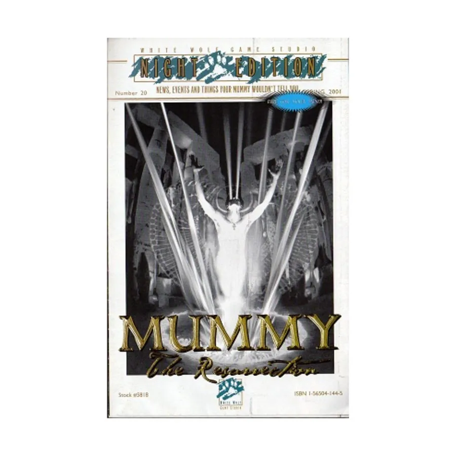 Журнал #19 "Mummy - The Resurrection", Night Edition Magazine
Журнал #19 "Mummy - The Resurrection", Night Edition Magazine